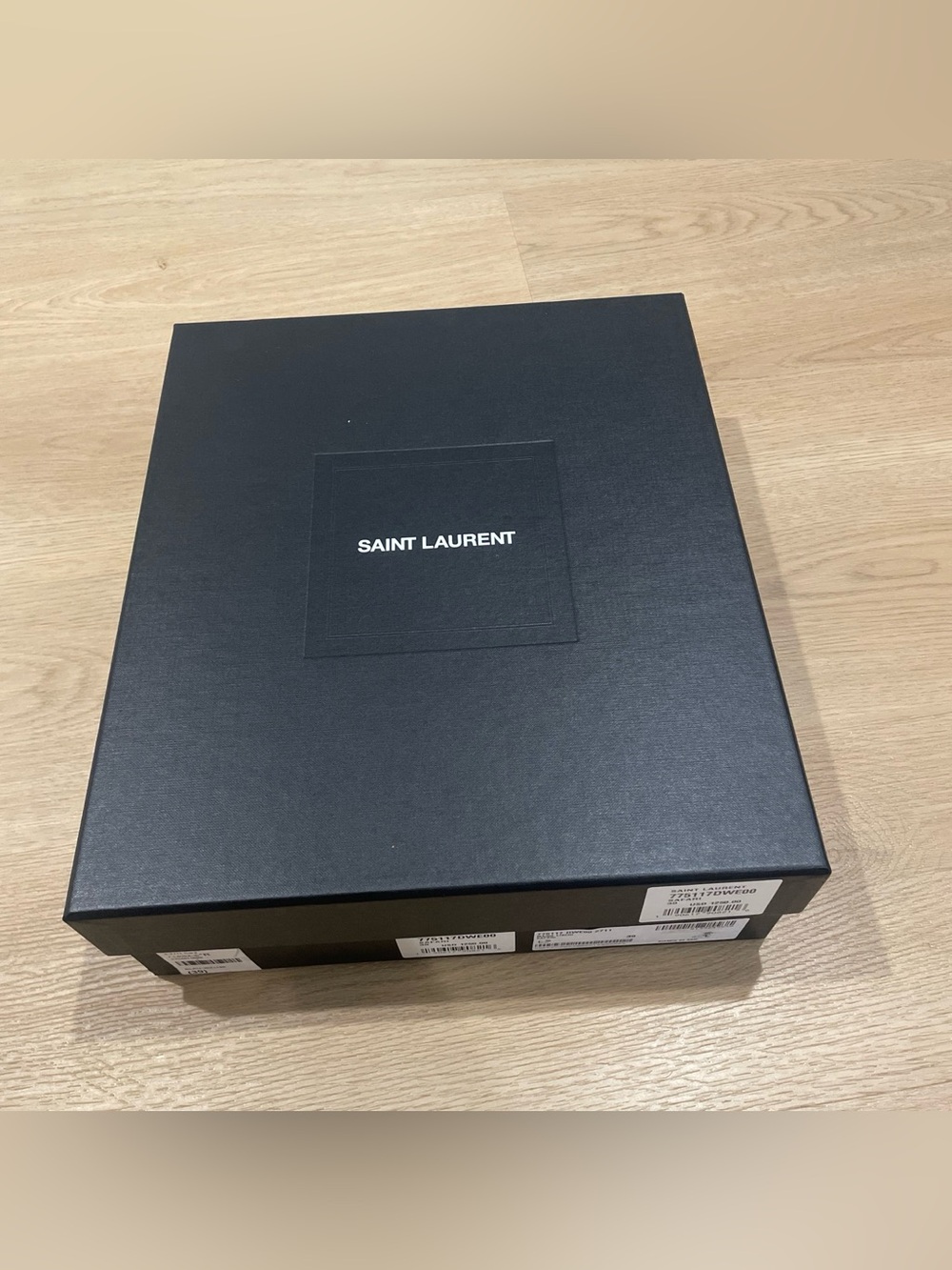 Saint Laurent Black Logo Gift Box